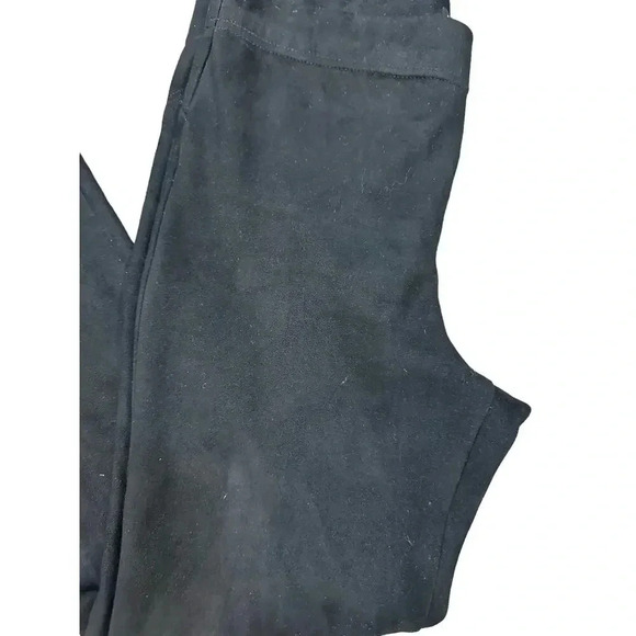 David Lerner New York Women's Black Mid Rise Pull On Ankle Pant Size Medium - Picture 1 of 3